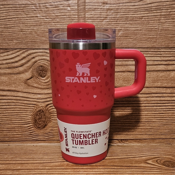 Stanley Target 20oz Ruby Hearts Valentine’s Day Tumbler Red - Picture 2 of 8